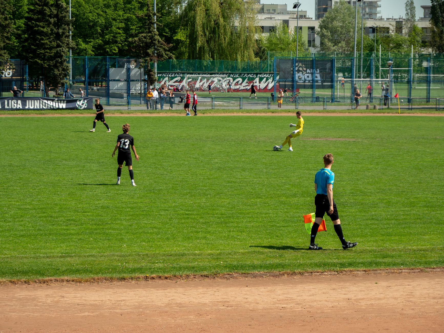 Jugendfußball am Sportplatz